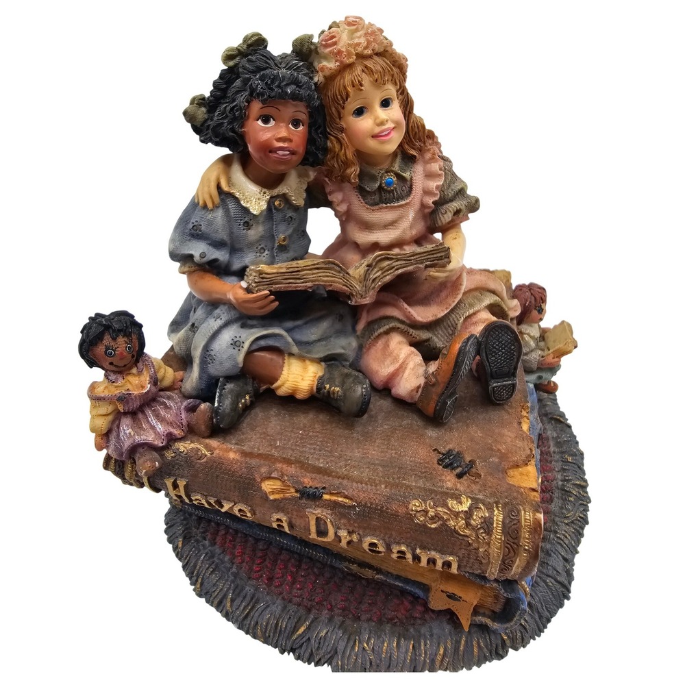 Boyds Bears Yesterdays Child Caitlin Courtney Musical Figurine 272054 Friends